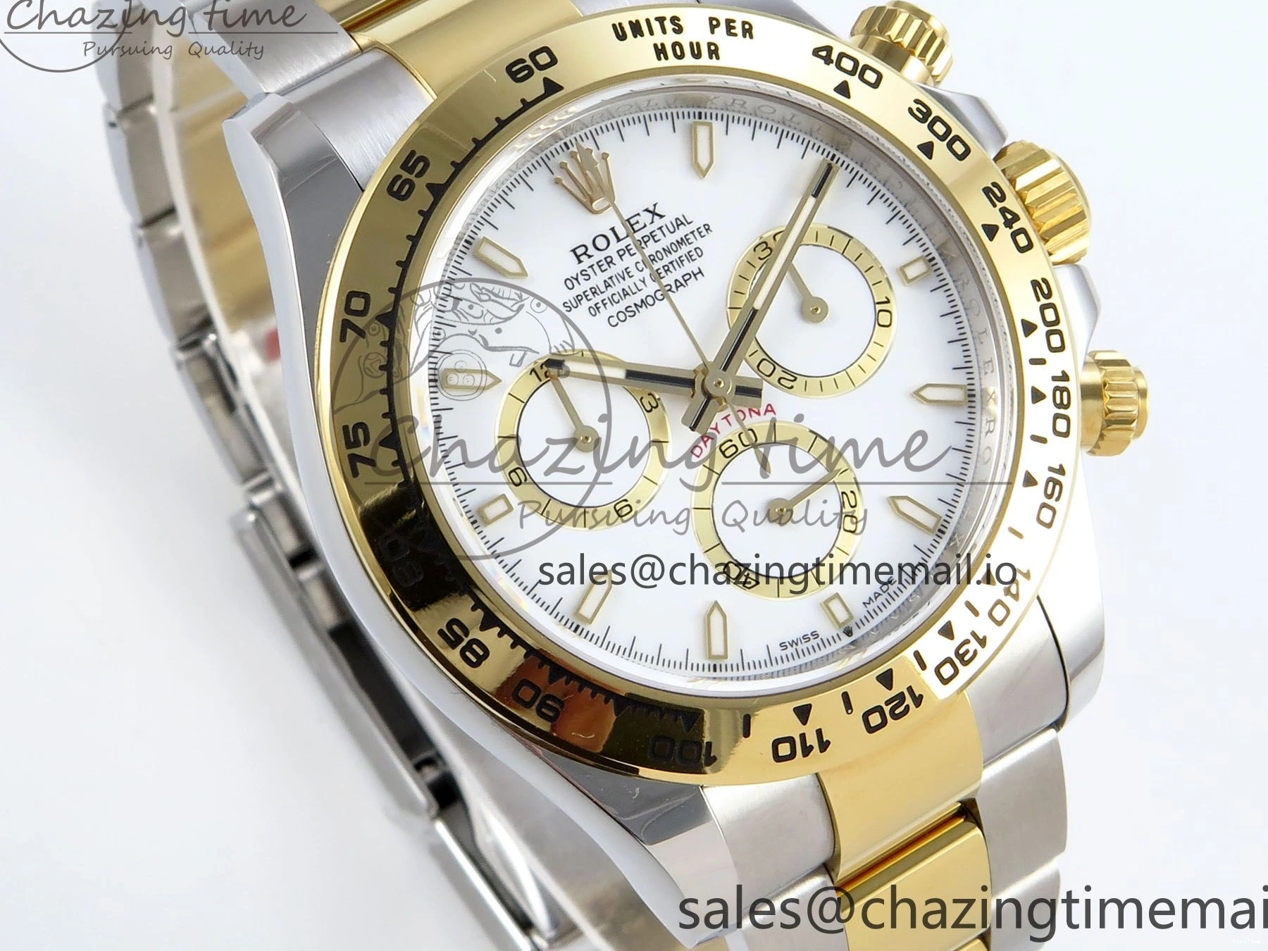 MiroTime 0228 Daytona 126503 APSF 1:1 Best Edition White Dial on SS YG Braclet SH ZeroBulk 733
